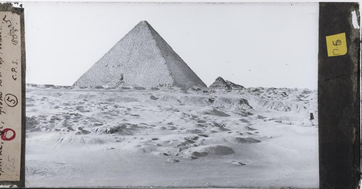 Casing stone from the Great Pyramid of Giza | National Museums Scotland