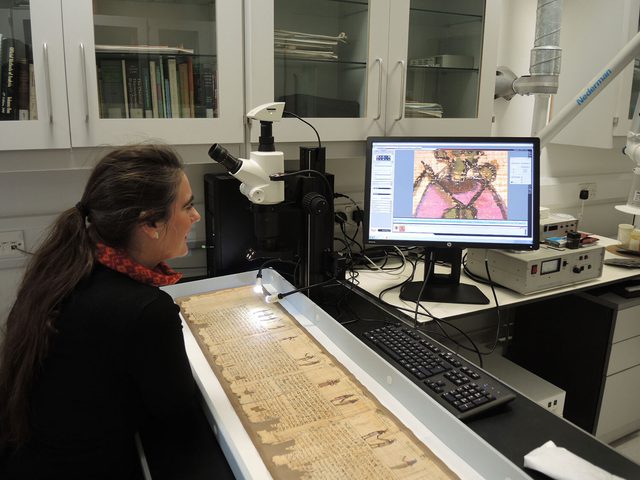 Reed all about it: Conservation of ancient Egyptian papyri | National ...