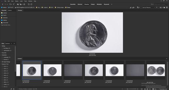 A screencapture of editing software in use